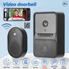 Умный беспроводной видео дверной звонок, цифровой визуальный домофон, WI-FI дверной звонок, водонепроницаемая электронная камера безопасности для швейцара
