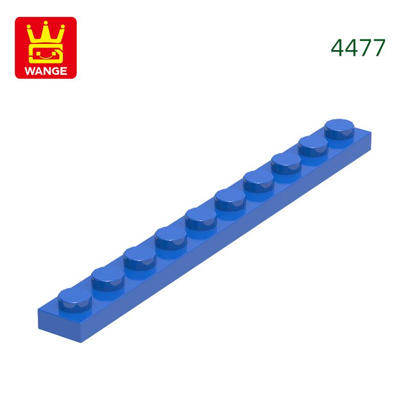 Нетоксичный 61 шт./лот 4477 1x10 Тонкий строительный блок Аксессуары Moc Совместимый с Кирпичами Детские игрушки Подарочная коробка