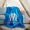 Marseille printed blanket—lightweight,soft,warm;versatile blanket all seasons—perfect as &air-conditioning throw,nap blanket