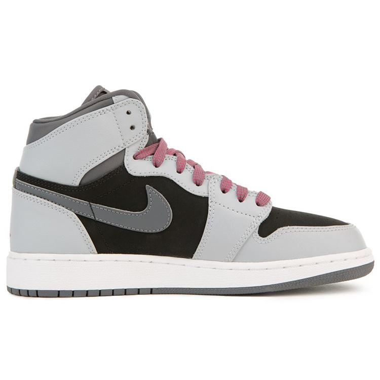 (GS) Air Jordan 1 Retro High 'Wolf Grey' Kids' 332148-009