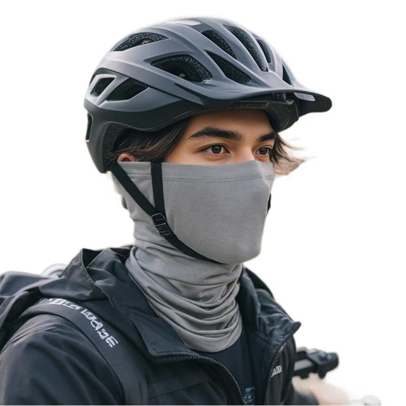 Солнцезащитная маска для лица для езды на велосипеде из ледяного шелка