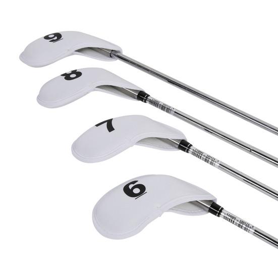 10 шт. чехлов для клюшек для гольфа, водонепроницаемые чехлы для головок клюшек для гольфа, чехлы для головок клюшек для гольфа Iron и Wedge, подходят для большинства клюшек