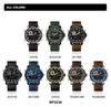 NAVIFORCE Luxury Men Quartz Watch Waterproof Multifunctional Bracelet Dual Display Watch for Men Chronograph Fasion Clock 9236