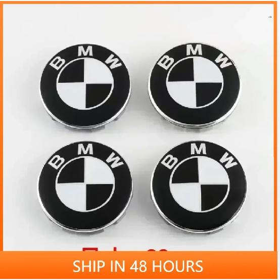 -4 шт. 56 мм 68 мм Эмблема BMW Для колпаков ступиц BMW Для BMW 3 серии 5 серии E60 E90 F10 F30 E46 E39 X5 E53 E70 E38 Z4