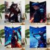 Плед с принтом из аниме Fate Stay Night Мягкий Уютный Теплый Идеально для Дома Путешествий Подарка на День Рождения