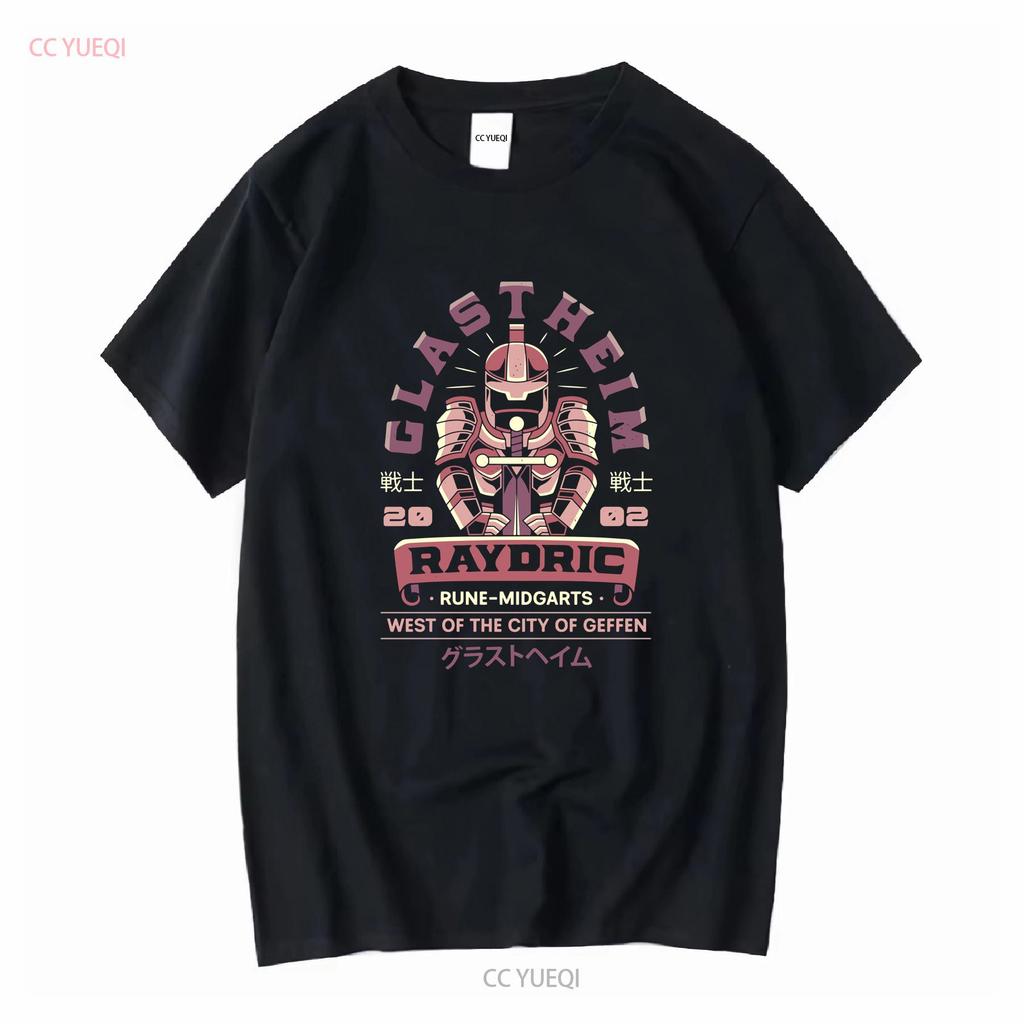 Glast Heim Raydric T Shirt Ragnarok Online Video Game Gaming Gamer Slime Eternal Love Poring Long Or Short Sleeves Vintage