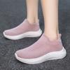 Breathable Knitted Casual Sneakers Men Women Lightweight Sports Shoes Slip-on Socks Shoes for Running