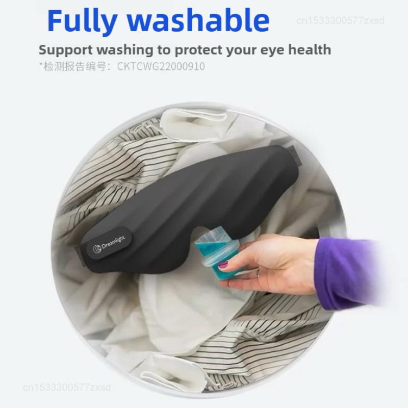 Dreamlight 4S Eye Mask Sleep 3D Stereoscopic Aid for Men Women Adult for Sleeping Block Out Light Adjustable Eye Masks