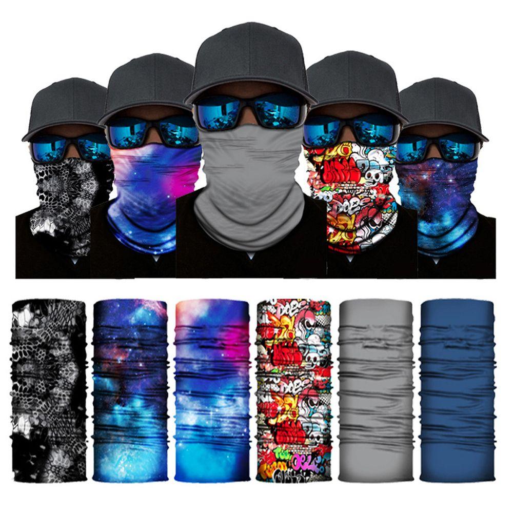 Shield Mask Cover Balaclava Headwear Head Scarf Seamless Bandana Mask Bandana Cycling Face Mask