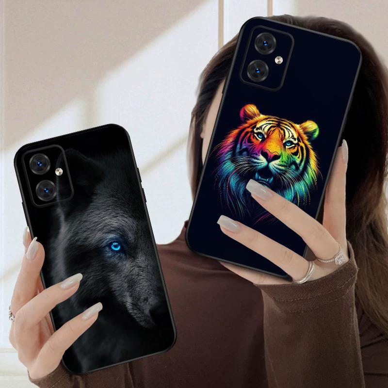 Лев и Птица Для Moto Edge 40 50 Neo 5G E 14 15 G04 G05 4G G24 G34 G35 G54 POWER G55 G75 G84 85 силиконовый мягкий чехол для телефона