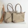Новая сумка-тоут большой вместимости, плечевая сумка из ткани Оксфорд, контрастная сумка для учебы, поездок на работу, сумка для мамы, сумка для покупок