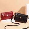 Модная простая женская дизайнерская сумочка Высококачественная маленькая сумка-мессенджер Однотонная сумка через плечо кроссбоди Клатч