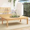 VidaXL Garden Table 100x60x30 Cm Solid Acacia Wood, Outdoor Table, Garden Furniture, Patio Furniture, Table of 365851