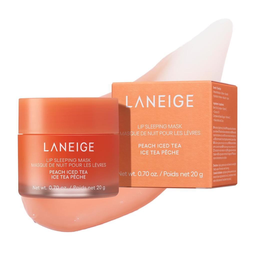 LANEIGE Ночная маска для губ [Все 6 видов] 20 г - Увлажняющий крем для губ, бальзам, эксфолиант и маска из Кореи
