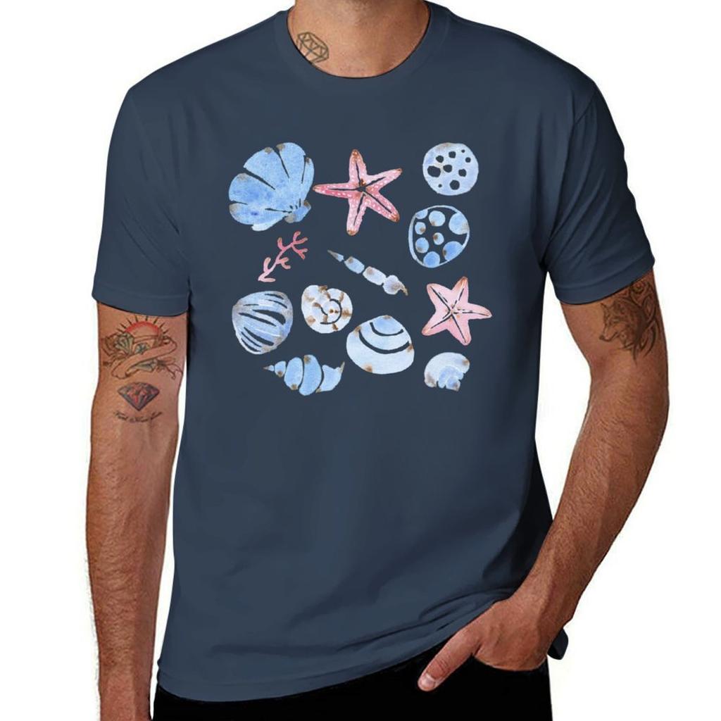 I Love The Sea Tshirt Casual Loose Fit Summer Tee Shirt