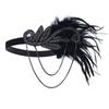 Masquerade Party Hair Accessories Feather Headwear Korean Style Headband Sequin Hair Band