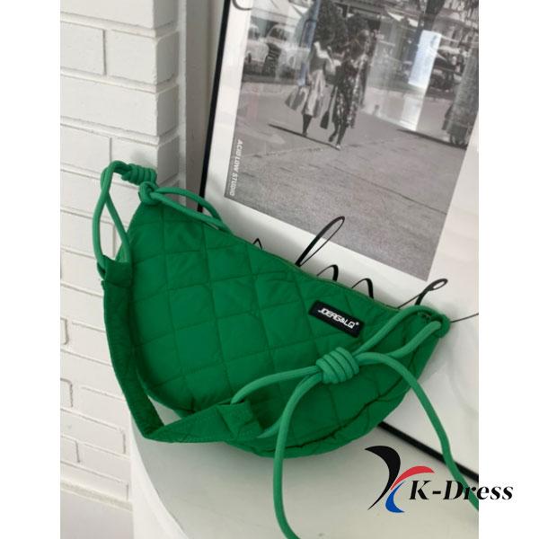 Unisex Nylon Half Moon Cross Bag (3 Colors)