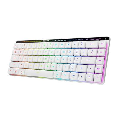 Игровая клавиатура ASUS ROG Falchion RX Low RX Low Profile Optical Profile/ROG Switch/Беспроводная/Низкий профиль/65%/Тонкая клавиатура/2,4 ГГц Bluetooth/US