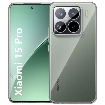 Защитный чехол - E.F.CONNECTION - для Xiaomi 15 Pro - Силикон - Ударопрочный - Прозрачный