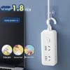 Умный USB Многофункциональный Сетевой Фильтр с Независимым Выключателем и Боковой Вилкой