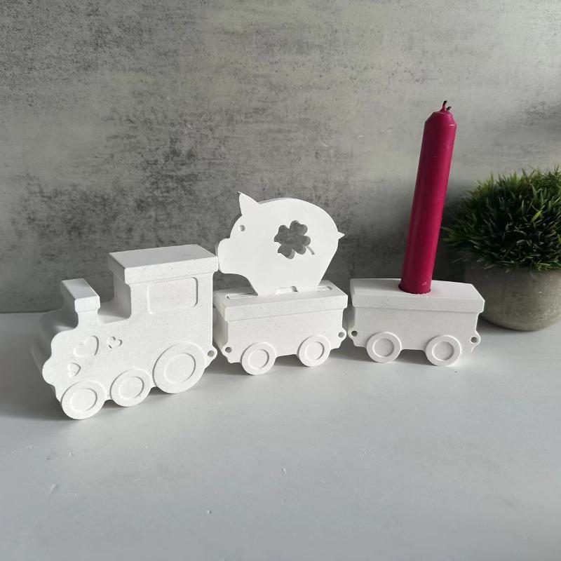 Home Decoration Creative Modern Candlestick Holder Living Room Decor Home Romantic Decoration Candle Holders Silicone Mold