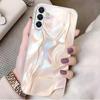 Silver curved electroplated glass phone case suitable for Samsung Galaxy S26 S25 S24 S23 S22 S20 FE/Ultra/Plus anti drop