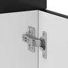 Kitchen Base Cabinet Kalmar Black Wood Based Panel