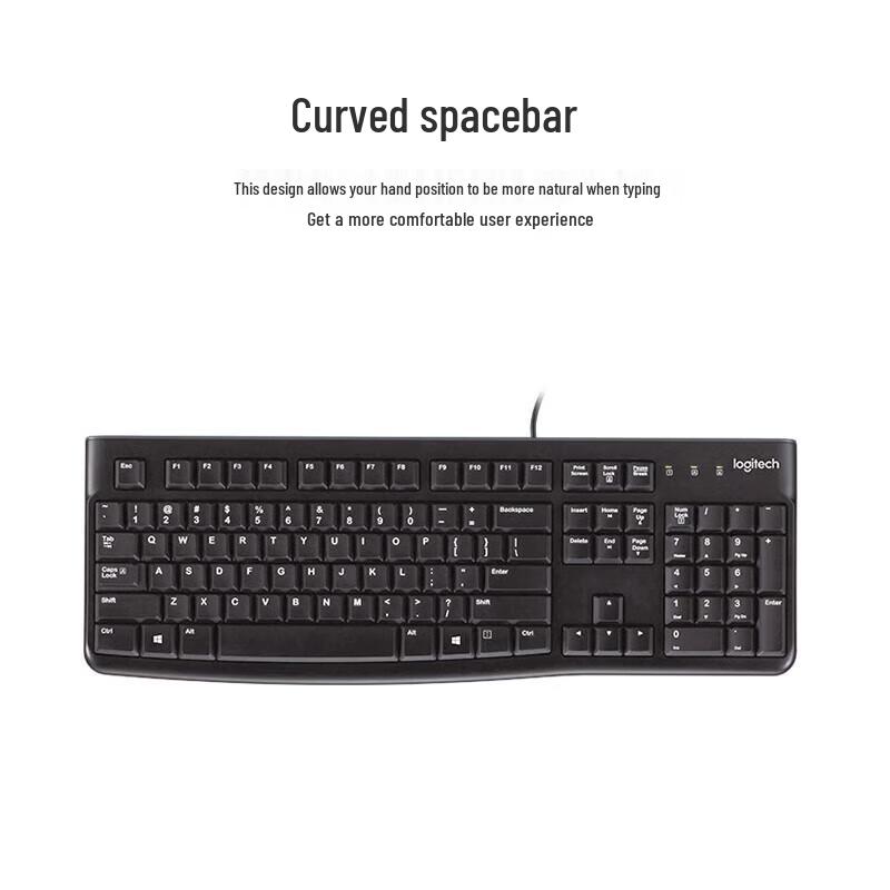 Logitech Проводной набор клавиатуры и мыши MK120
