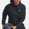 Under Armour Rival Fleece Hoodie Solid Color Fleece Pullover Sweatshirt Men Hoodies Black 1379861-001
