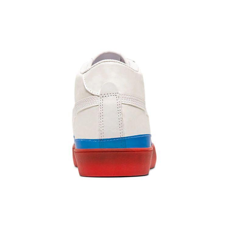 ONITSUKA TIGER Унисекс Белые Красные Синие Fabre Высокие Кеды для Скейтбординга Противоскользящие Износостойкие Легкие 1183A782-100