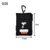 Pass Case Commuter Reel Key Case Accessory Case for Commuting to Cute Black [Marimo Craft] Women, Men, School, Travel, Adults, Students, Children,