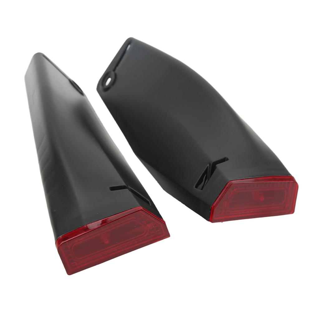 1Pair 10 Inch Electric Scooter Turn Signal Lamp Cover Scooter Turn Signals Indicator Light