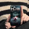 Классический Злой Зонт крутой дизайн узора Чехол для телефона Для iPhone 17 16 15 14 13 12 Plus Mini Pro Max Мягкий черный Ударопрочный чехол