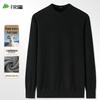 Shanshan Men's Cashmere Blend Round Neck Sweater