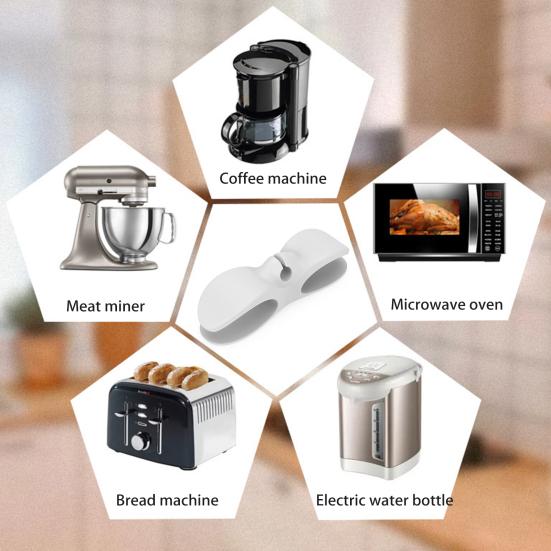 Органайзер для шнура кухонной техники, клейкая лента, держатель для намотки шнура мелкой бытовой техники, наклейка