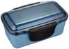 Yellow Studio Dome Lunch Box, 2-Tier, 850ml, Made In Japan, Blue, 20EDGE