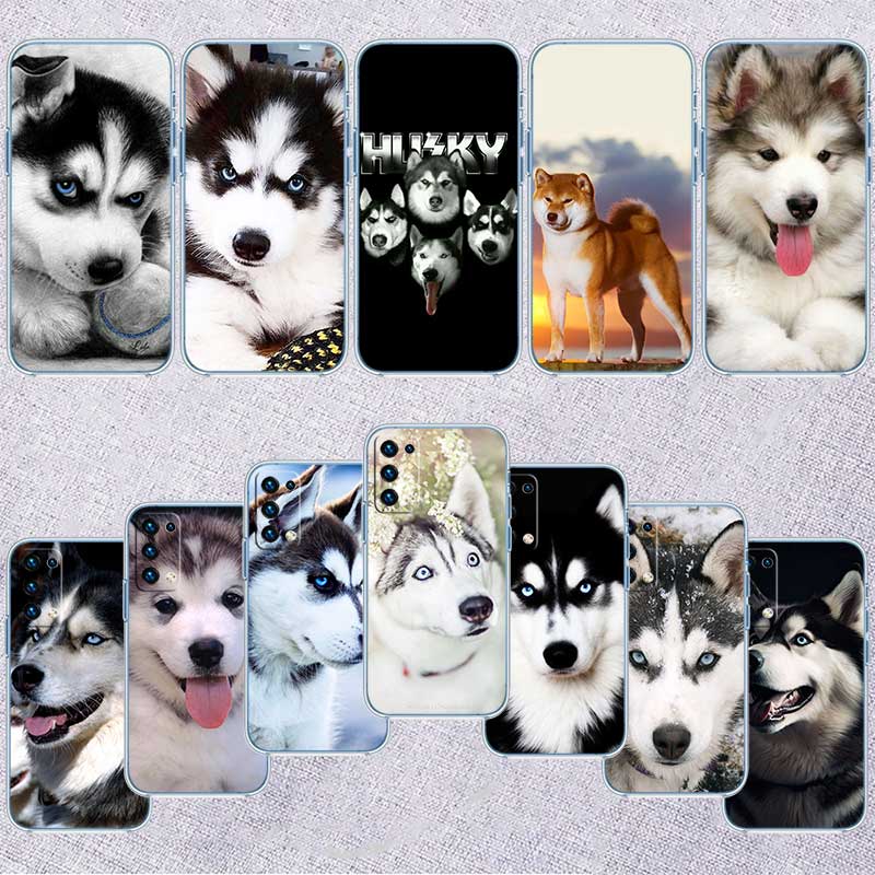 RE36 Husky Puppy Dog Phone Case for Motorola Moto G10 G20 G30 G31 G32 G34 G35 G41 G42 G50 G51 G52 G55 G60 G60S G62 G71 G72 G75