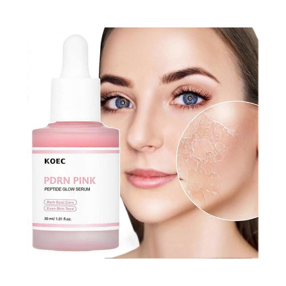 PDRN Pink Peptide Serum Regenerating Anti-aging Glowing Serum Uneven Skin Tones for Daily Use