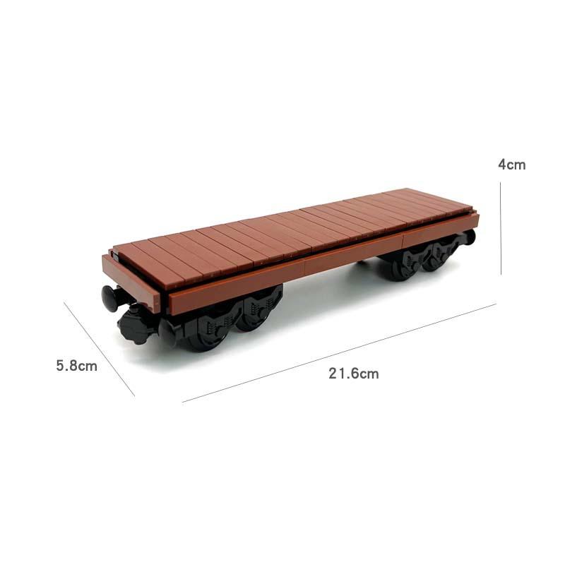 Tank Car/Train Car/ Cargo Train Small Particle Assembling Building Block Creative Moc Toy For Children