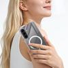 Magnetic Shockproof Airbag TPU Phone Case For Galaxy A26 5G, Raised Camera Protection Anti-Scratch Magnetic Protective Cover