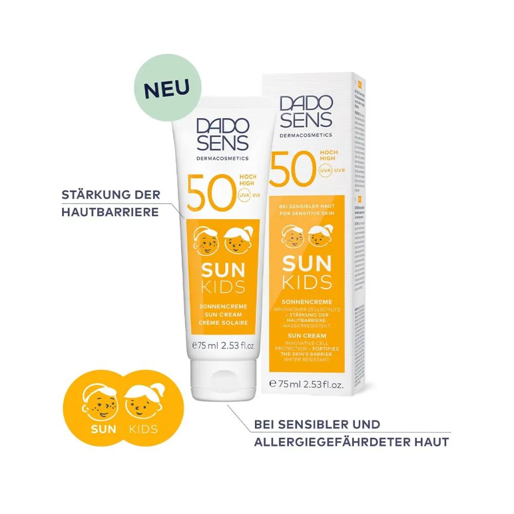 Dadosens Dado Sens Детский солнцезащитный крем SPF50, 75 мл