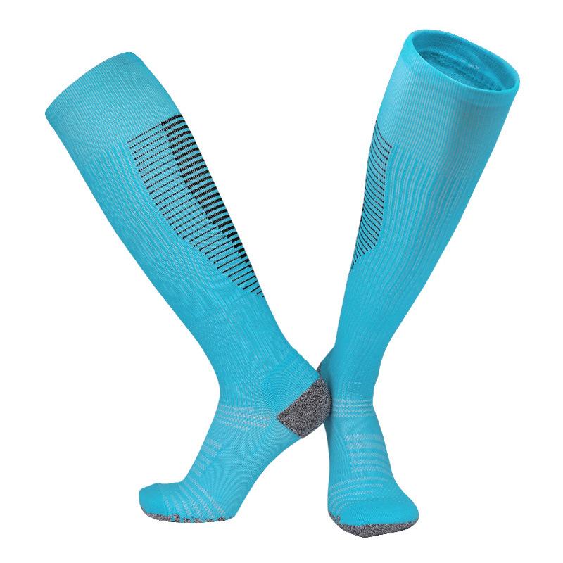 2026 Men's Professional Soccer Socks Socks Men's and Women's Casual High Over the Knee Towel Sole Non-Slip Sports Socks