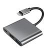 Многопортовый USB-C концентратор HDMI с USB 3.0 и док-станцией Type-C