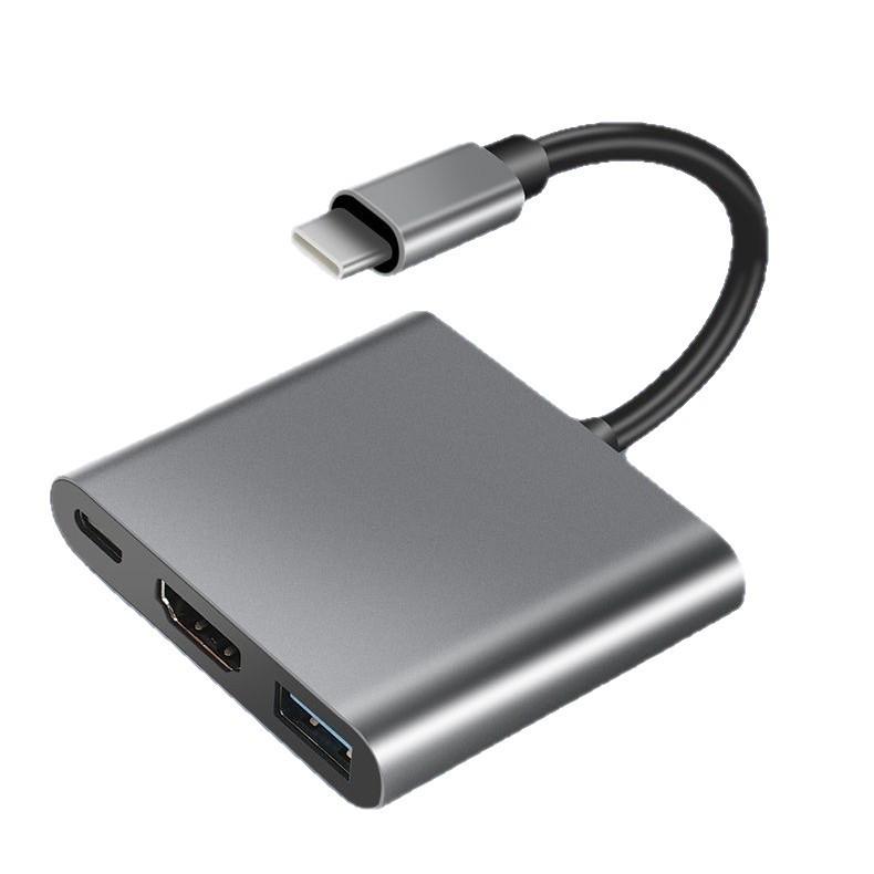 Многопортовый USB-C концентратор HDMI с USB 3.0 и док-станцией Type-C
