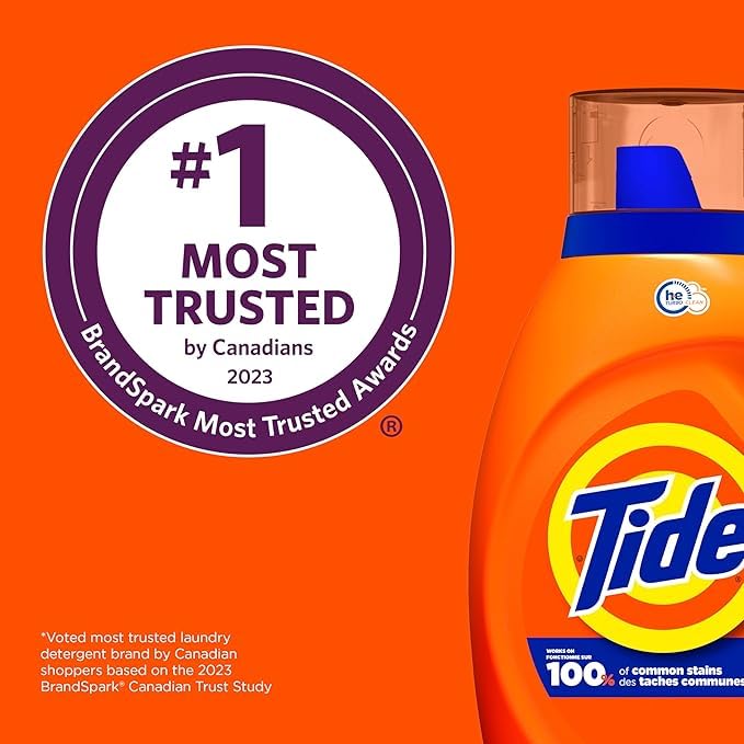 Tide Tide Liquid Original Жидкое моющее средство для одежды Концентрированное, большая емкость 2,48 л