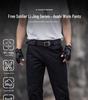 Free Soldier Men's Rising Sun Tactical Stretch Pants - Outdoor, Wear-Resistant, Scratch-Resistant, American Retro Long Trousers