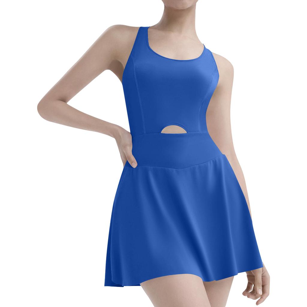 Женские однотонные спортивные комбинезоны со встроенными шортами, повседневный комбинезон для тренировок, спортивный комбинезон без рукавов, отпускная одежда