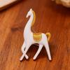Элегантные броши в виде лошадей, значки с пони, значки с животными, знаки зодиака, булавки в виде лошадей, аксессуары для мужского костюма
