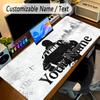 Large Mouse PadKendrick Lamar Custom Name Text Personalized Desk Mat Non Slip Gaming Pad