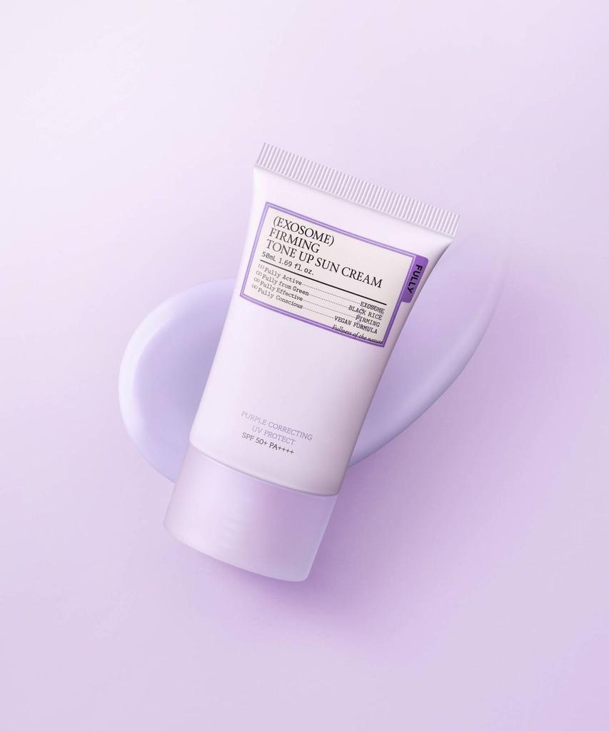 [SET] Ssalcera Sun Cream 50ml + Exosome Firming Tone-Up Sun Cream 50ml (Purple)